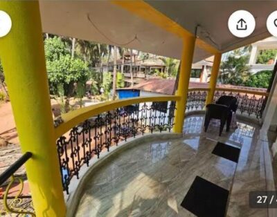 8BR, 5 mins ride to beaches Vagator/Ozan/Anjuna – Manish